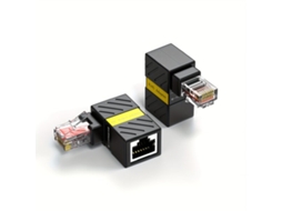 Adaptador De Extensão Ethernet Rj45 Com Rotação De 360°, Conector Com Ângulo De 90° Sem Bateria. Tadvyyvayotoy