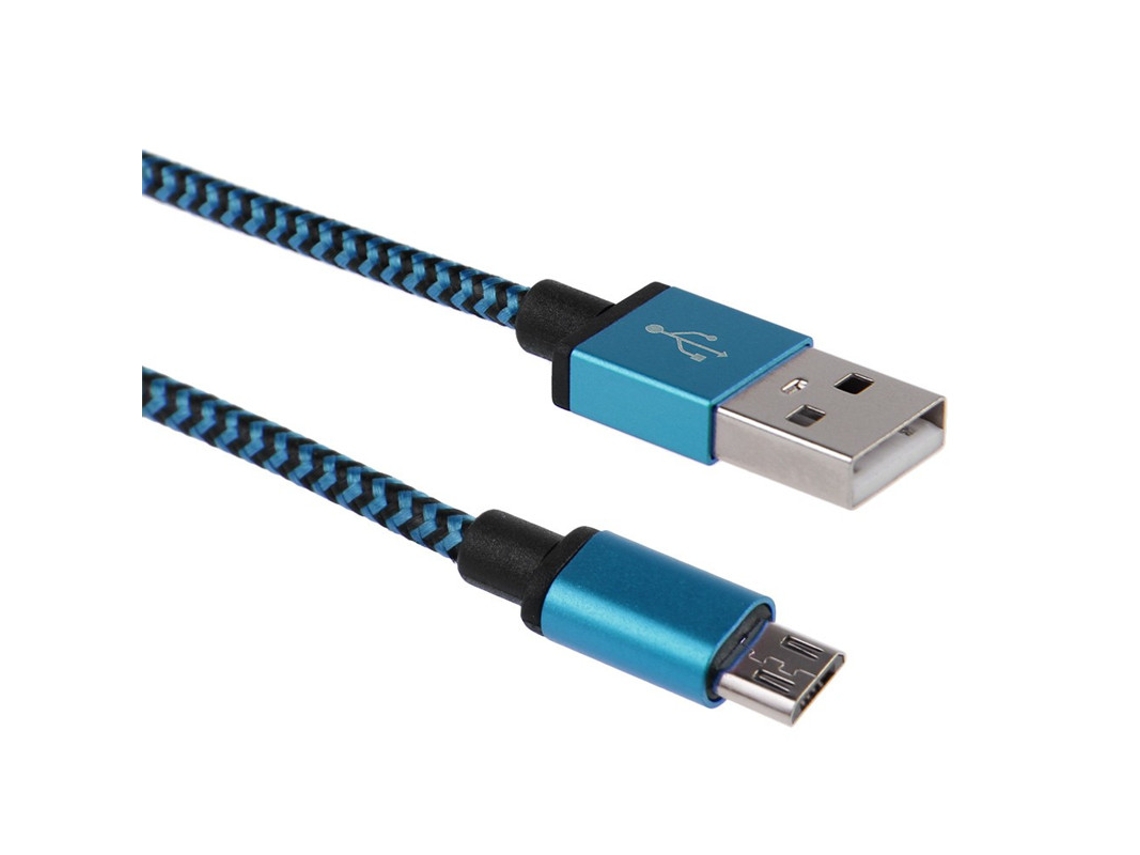 Cabo de Dados LAXISCREED Micro Usb 1m Azul