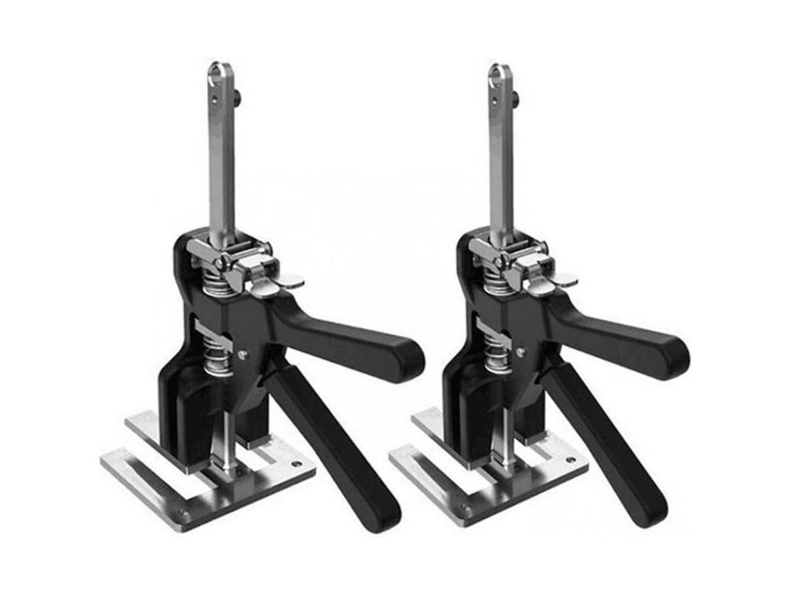 Braço Viking que economiza trabalho, 2 ferramentas de fixação de precisão, capacidade de 150 kg, ajustável de 0,5 a 20 cm, ideal para pisos e móveis.
