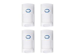 1/2/4 Peças Sensor Infravermelho Sem Fio Wi-fi Inteligente, Alimentado Por Bateria, Alarme Para Apartamentos