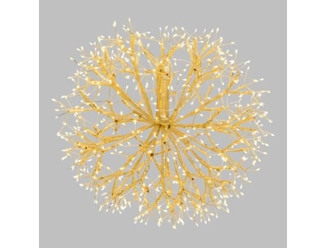 Ramo Esfera Rica Rich Champanhe Ø40cm 576 Microled Flashled Com Rameaux Lotti