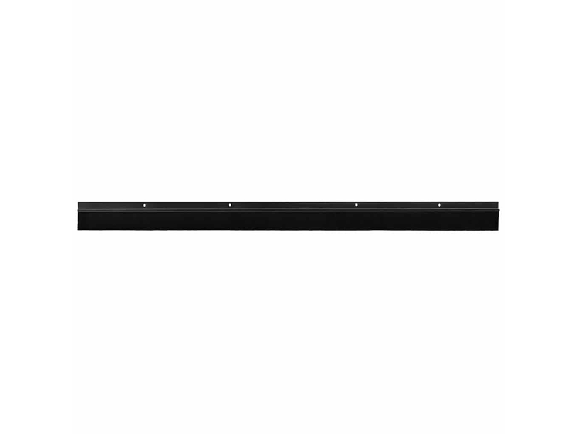 Conjunto 2 Vedação Da Porta Vidaxl Preto Alumínio (100 Cm)