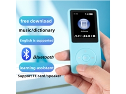 Mp3 Bluetooth 5.0 com Altifalante, cartão até 128gb, gravador, branco HEXINYIGJLY