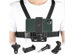 Lurelia Lcs Suporte De Peito Com Alça Para Iphone, Gopro E Android