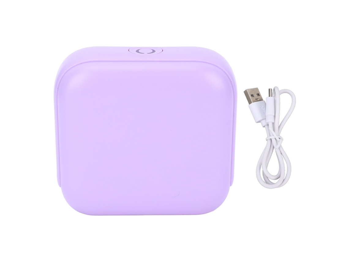 2026 impressora Térmica Portátil Bluetooth Sem Tinta para Casa Escola Escritório Violeta