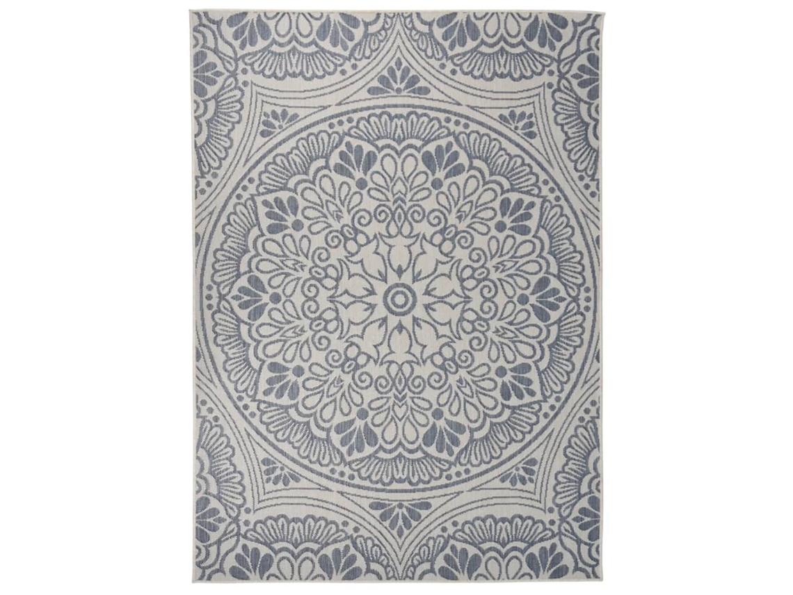 Tapete VIDAXL Azul Plástico (200 x 280 cm)