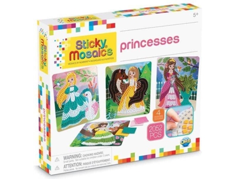 Jogo Criativo  Princess Sticky Mosaics