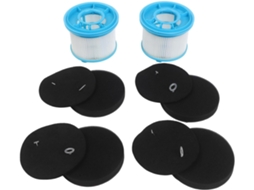 Kit De Filtros Reposição Para Aspirador Pó Bissell, Inclui 2 E 4