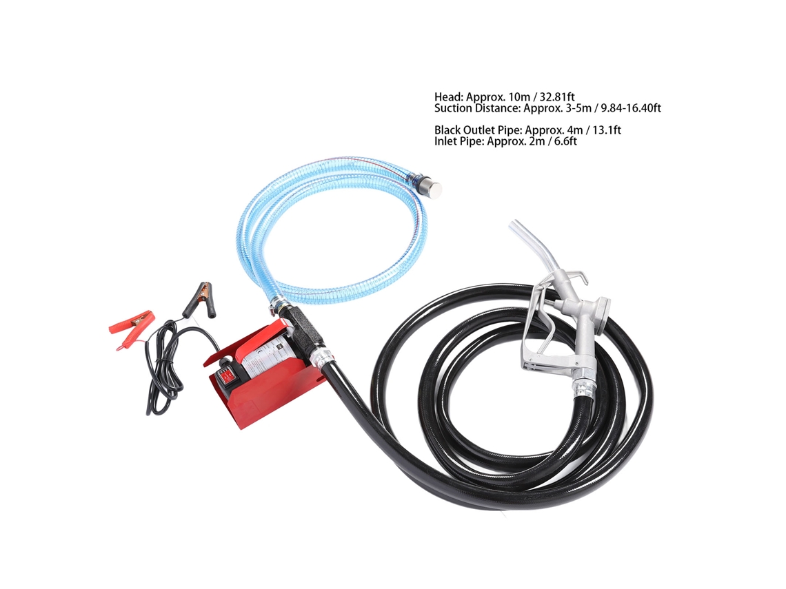 Kit De Bomba De Transferência De Diesel Laxiscreed 12v Com Filtro, 10gpm E Auto-primeira