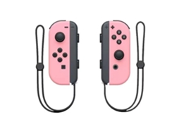 Comandos Joy-con Rosa Não Originais Compatíveis Com Nintendo Switch - Par De Controladores Com Alças