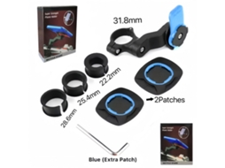 Bicicleta Suporte Telemóvel HEXINYIGJLY,com Filtro de Vibrações de Alta Frequência.rotação 360°, Navegação Azul