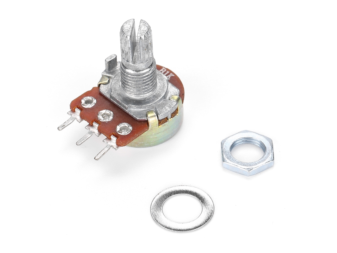 Laxiscreed Potenciômetro Rotativo Ajustável B1k Em Pack De 50 Unidades De 15mm