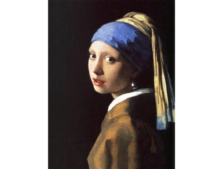 Quadro LEGENDARTE Menina com Brinco de Pérola - Jan Vermeer (50x70 cm)