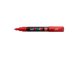 Marcador POSCA Pc-1mc Ponta Redonda Extrafina Vermelho (ponta de 0,7 A 1 Mm)