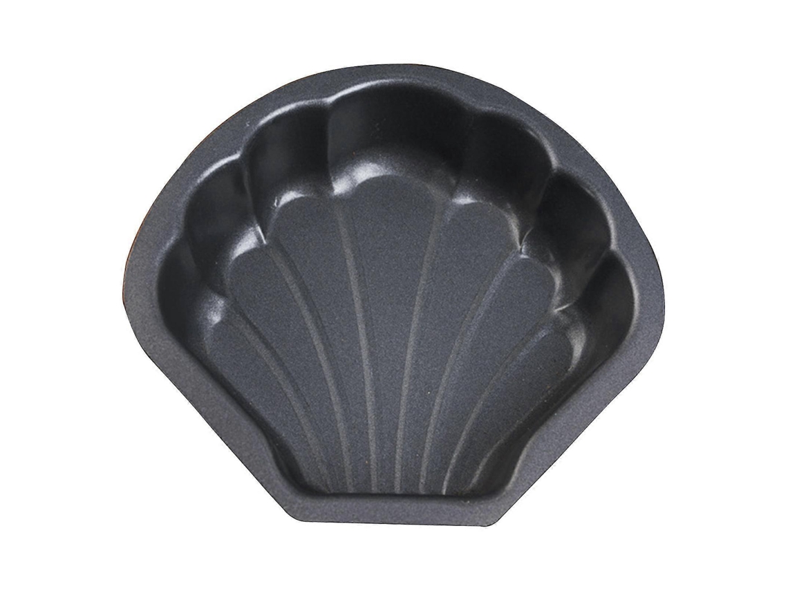 6 Moldes de Pastel Mini com Designs de Desenhos Animados para Assar em Casa, Material Aço Carbono, Anti vazamento Pequeño Shell