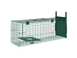 Gaiola De Armadilhas 1 Entrada Sol. 80l X 25l X 30h Cm Verde Escuro