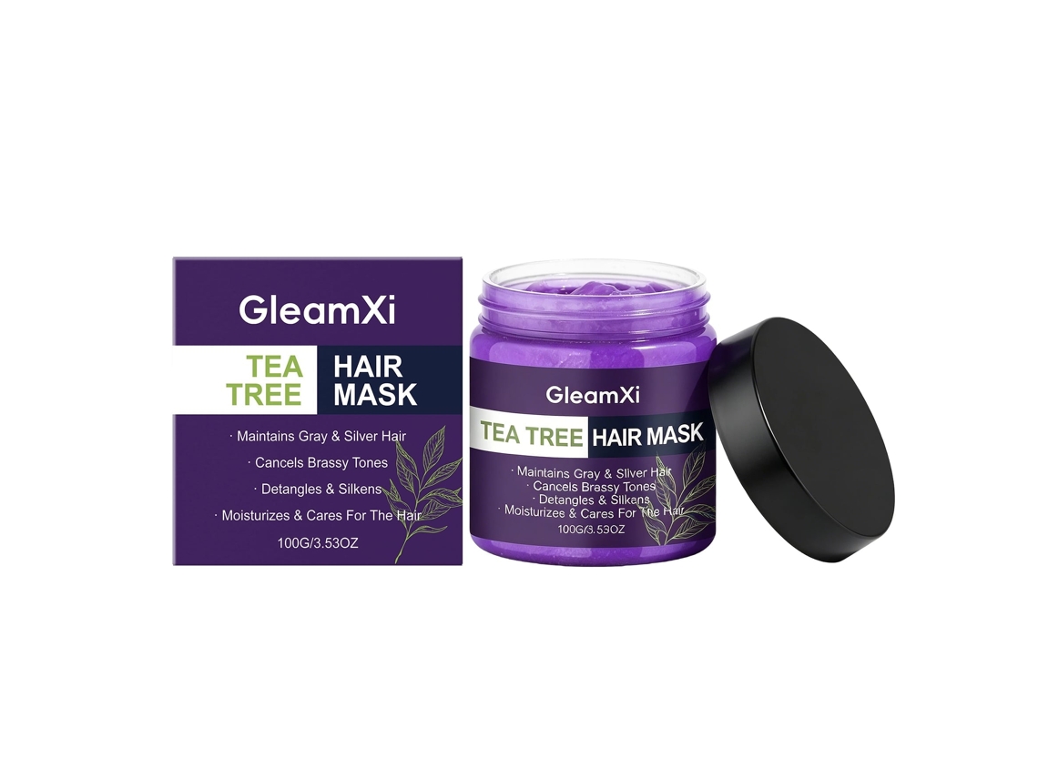 Gleamxi Máscara Capilar Hidrata e Suaviza Cabelos Leves e Brilhantes LAXISCREED