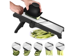 Mandolina Multifuncional Para Legumes, Cortador De Legumes Manual Profissional, Ajustável Em Aço Inoxidável