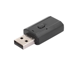 Receptor e Transmissor Bluetooth 5.0 Sem Fio, Portátil, para Casa Carro, com Adaptador de Áudio Aux. AQUAFORGE