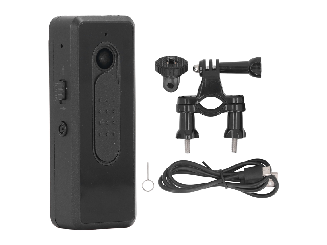 Small Dv Camera 1080p Hd Dual Lens Wide Angle Body Worn Camera Wearable Camcorder With Magnetic Back Clip LAXISCREED