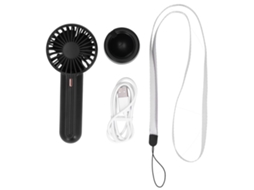 Ventilador Portátil 3 em 1 de Pescoço Usb Casa Exterior