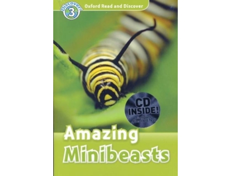 Livro Oxford Read and Discover 3: Amazing Minibeasts Audio CD Pack