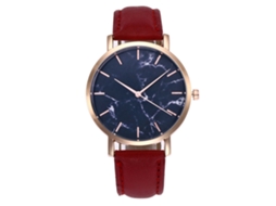 Reloj De Cuarzo Para Hombres Y Mujeres Zhoulianfa Zlf0200-m Rojo