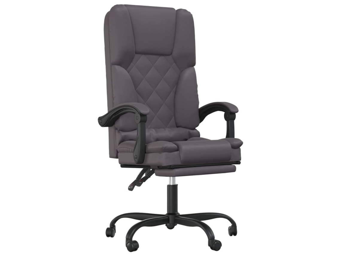 Massage Office Chair, Massage Office Chairs Vidaxl Cinzeto Tecido (n/a)