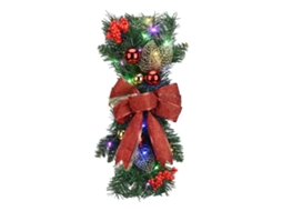 Guirlanda Escada Natal Bateria (LxAxP cm)