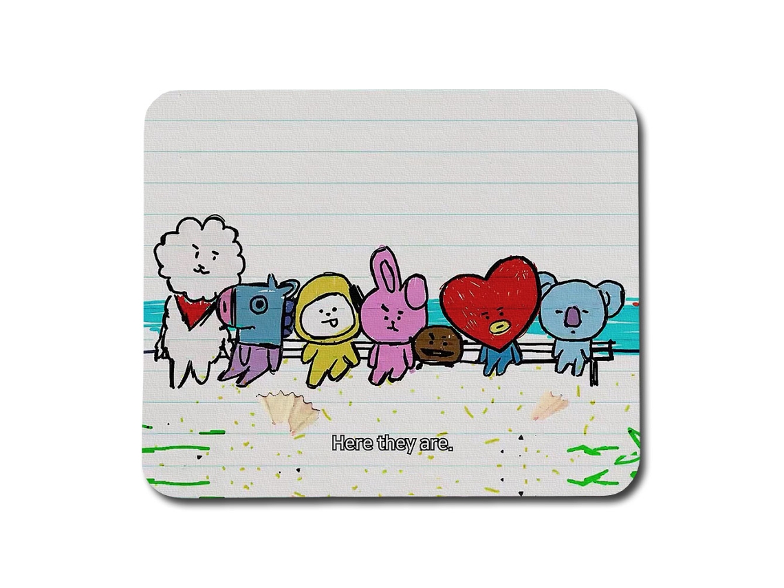 Mousepad Bts Bt21
