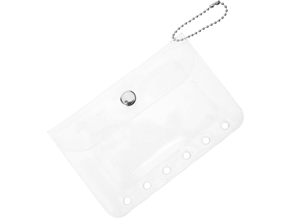 Solustre Bolsa Transparente Em Pvc Para Porte - Cartes A7 Grande Capacidade De Alcance - Estilo Minimalista