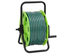 Vidaxl Enrolador Independente Com Mangueira De 30 M Pvc Verde