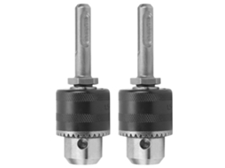 Adaptador de mandril para martelo elétrico 1,5-10 mm, cone 1/2 pol-20 UNF, chave e acessórios.