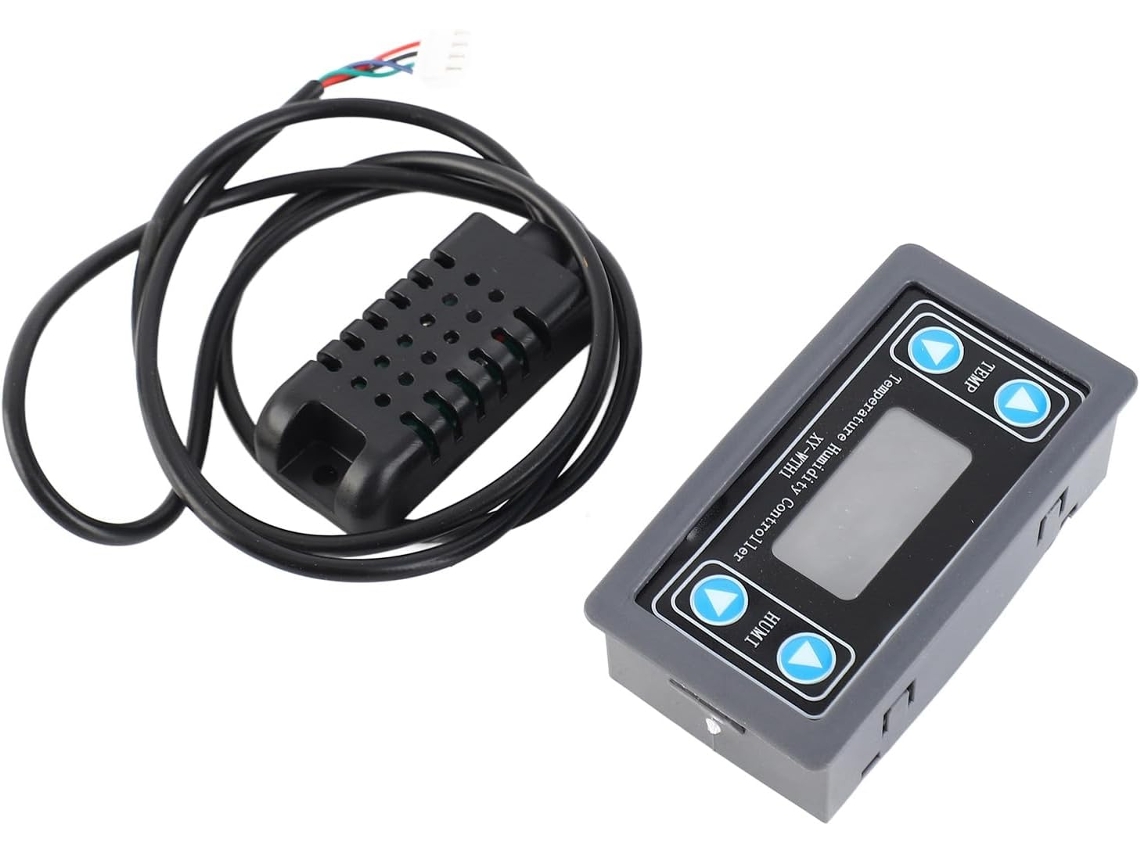 Controlador Digital De Temperatura E Umidade, Material Abs, Modo