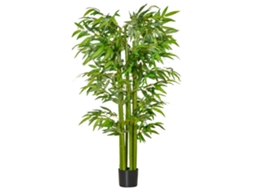 Bambu Artificial 160cm para Sala/quarto/jardim/escritório (plástico em Vaso, Realista)