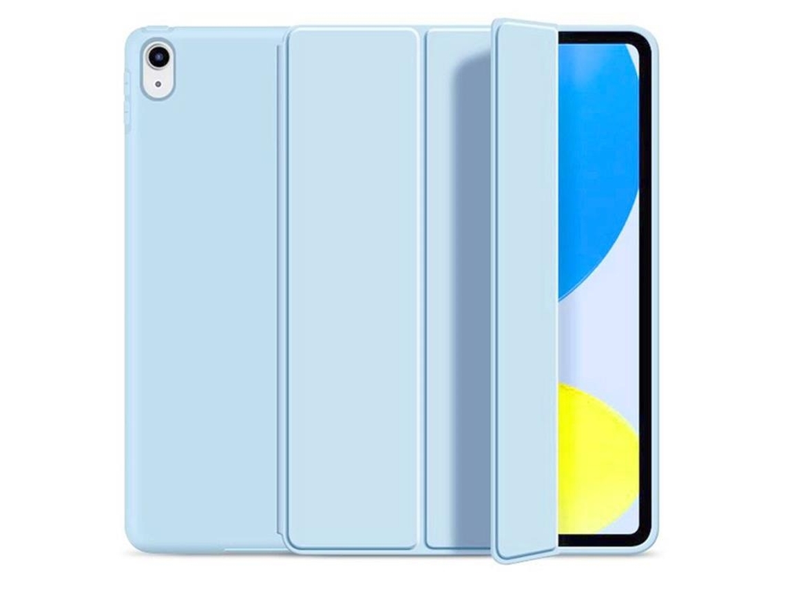 Capa Protetora Para Ipad, Cor Azul-celeste E Azul, Compatível Com Ipad 10.9, Para Proteção, Transporte E Utilização Diária