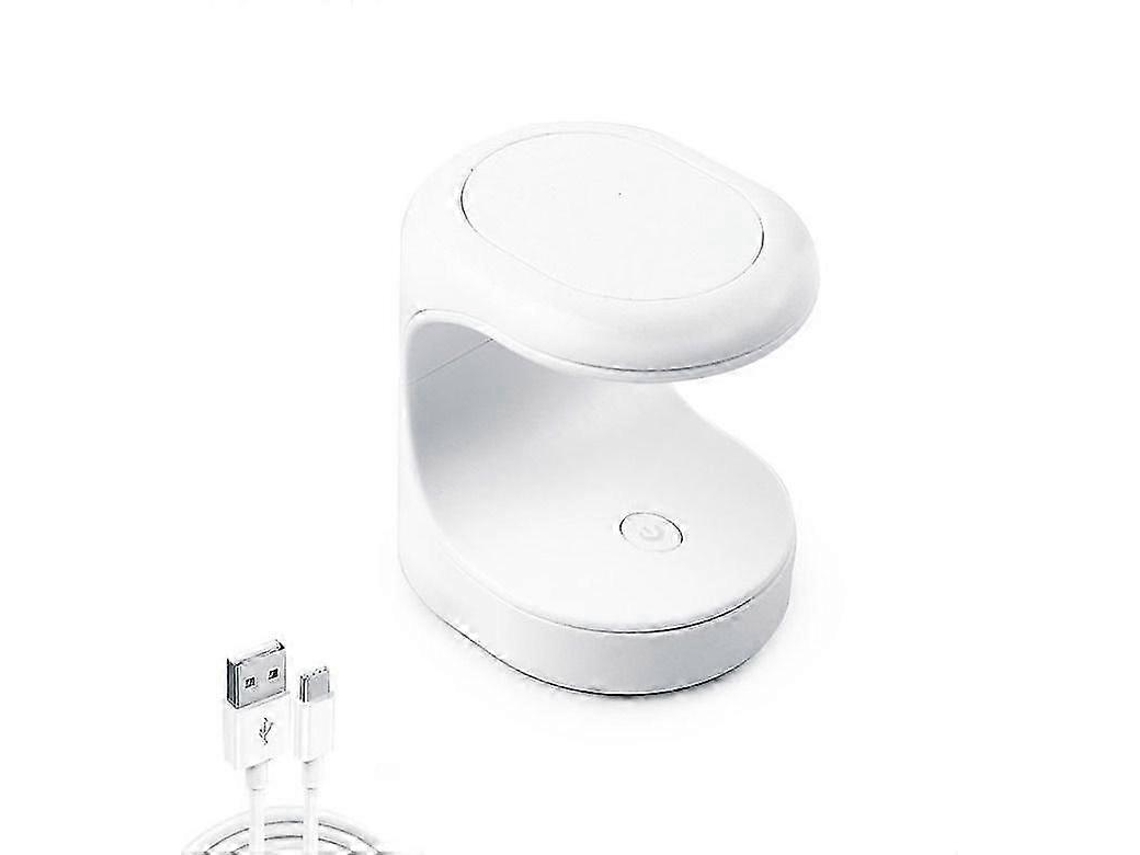 Mini lâmpada LED UV branca para unhas, secador de unhas portátil com aplicador de dedo e lâmpada de cura elétrica LY EBIKE