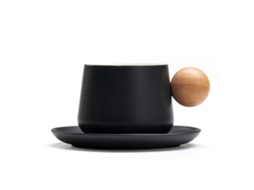 Chávena de Café de 320Ml com Pires Conjunto Ideal para Festas Família Ou Café. RNEMITERY