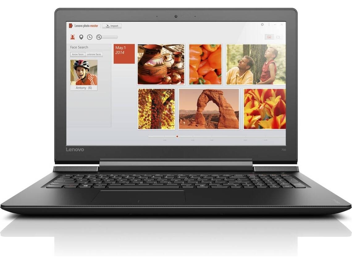 Portátil Gaming LENOVO Ideapad 700-15Isk (15.6'' - Intel Core i5-6300HQ - 8 GB RAM - 1 TB HDD + 128 GB SSD - NVIDIA GeForce GTX 950M)