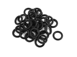 Anel de Vedação Preto, resistente a óleo, formato O, em Borracha Nbr, 30 unidades CHABERLU