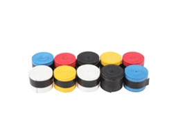 10pcs Fita De Grip Para Raquete Pu Antiderrapante Absorvente Super Para Tênis E Badminton Multicolor