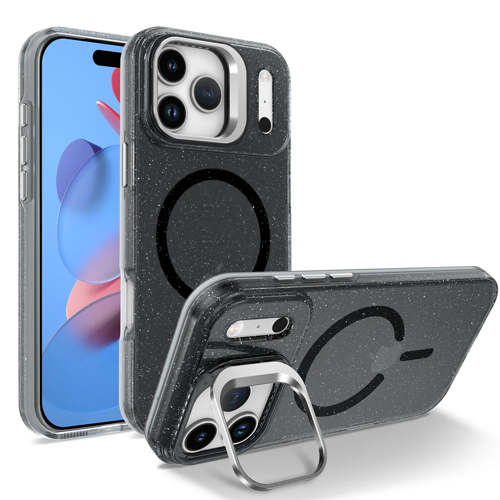 Capa Magnética Magsafe Para Iphone (iphone 14 Plus, Preta), Capa Protetora Transparente.