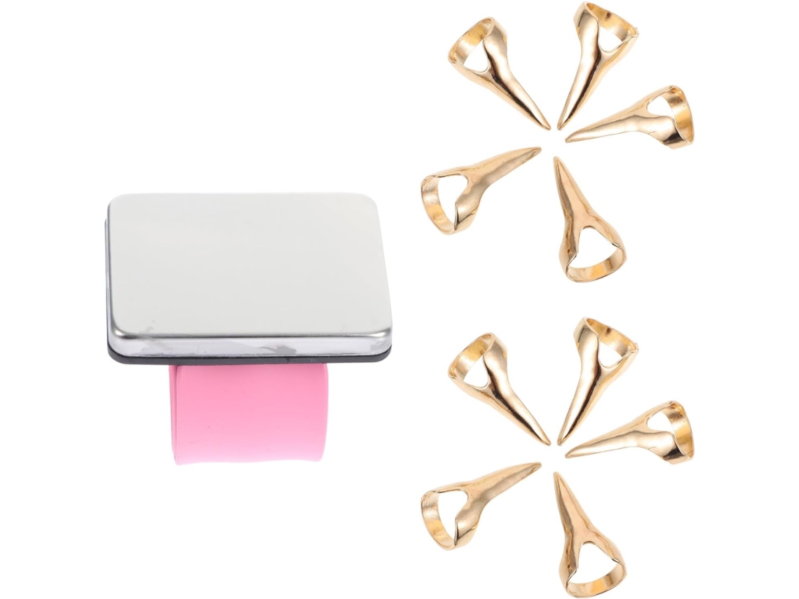 Conjunto De Anéis Para Segmentação De Cabelo Com Suporte Para Grampos
