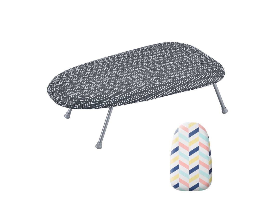 Tábua De Engomar De Mesa Succebuy De 23,4 X 14,4 Polegadas, Tábua De Engomar Compacta, Capa Resistente Ao Calor