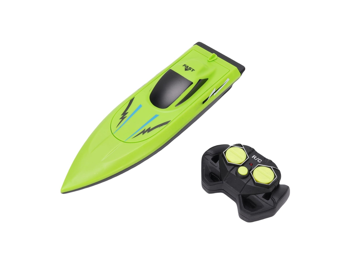 Primerox barco Rc de Alta Velocidade Recarregável Controle Remoto 4 Canais Prova D'água para Crianças