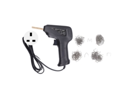 Soplete De Soldadura Plástica Com Stapler Robusto Kit De Ferramentas Para Reparação De Para-choques 200-240v Uk Preto