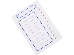 Tableau De Tâches Ménagères Effaçable Portable En Plastic Stylo Para Suivi De Routine Et Planification