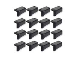 Rebe-luzes Solares Exteriores Para Escadas Patios Jardins Luzes Led Impermeáveis Luz Branca Solar Outdoor