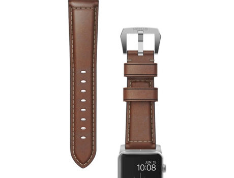 Bracelete para Apple Watch NOMAD STRAP-TRAD-BRSL-SW44 Castanho