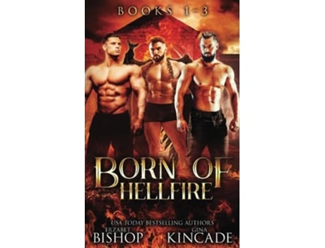 Livro Born of Hellfire Omnibus Books 1-3 de Erzabet Bishop e Gina Kincade (Inglês)